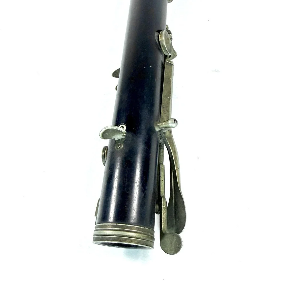 Vintage Amati Kraslice Wood Clarinet Czechoslovakia Nickel Keys‎ Untested